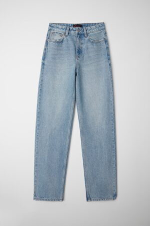 Vintage Light Blue Straight-Leg Jeans